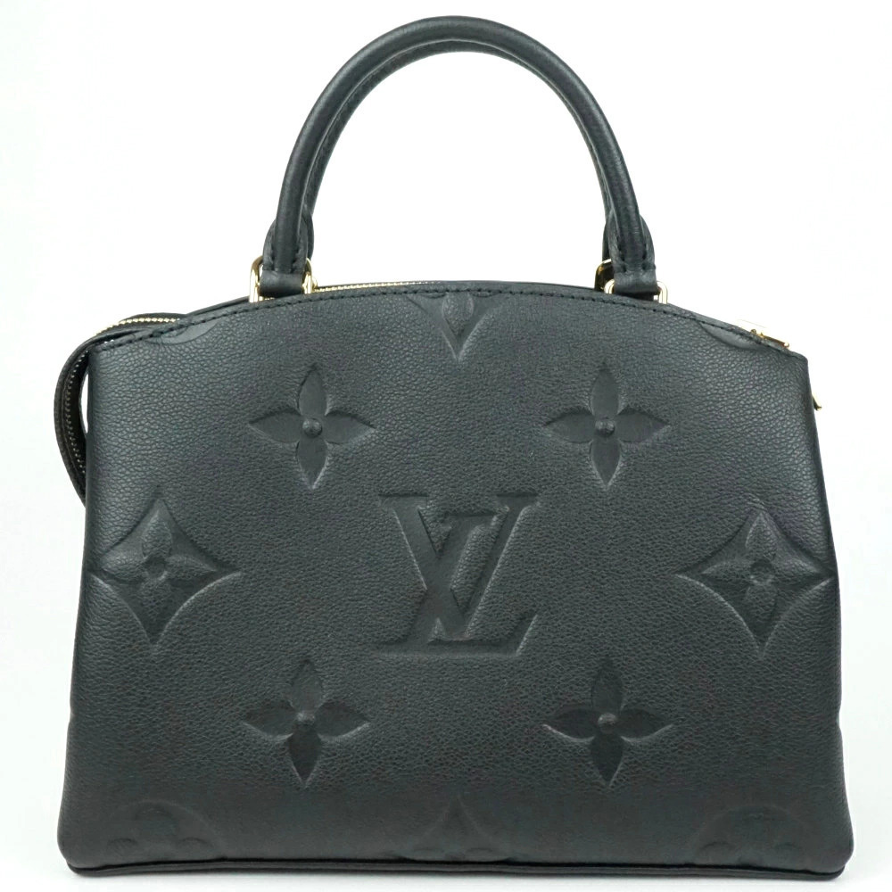 LOUIS VUITTON Palais Monogram Empreinte Noir Black 2way Shoulder Bag Crossbody